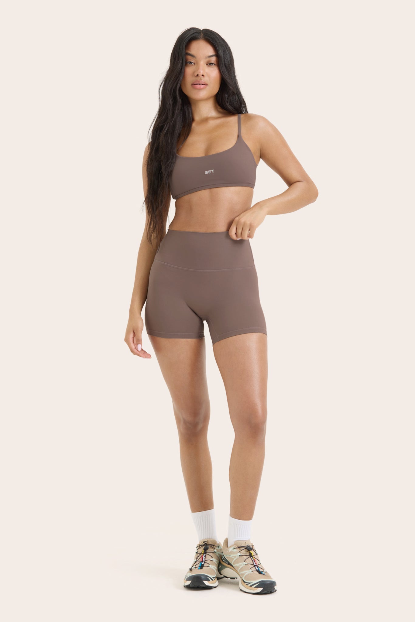 AIRLUXE™ BREATHE SHORTS - CANOE