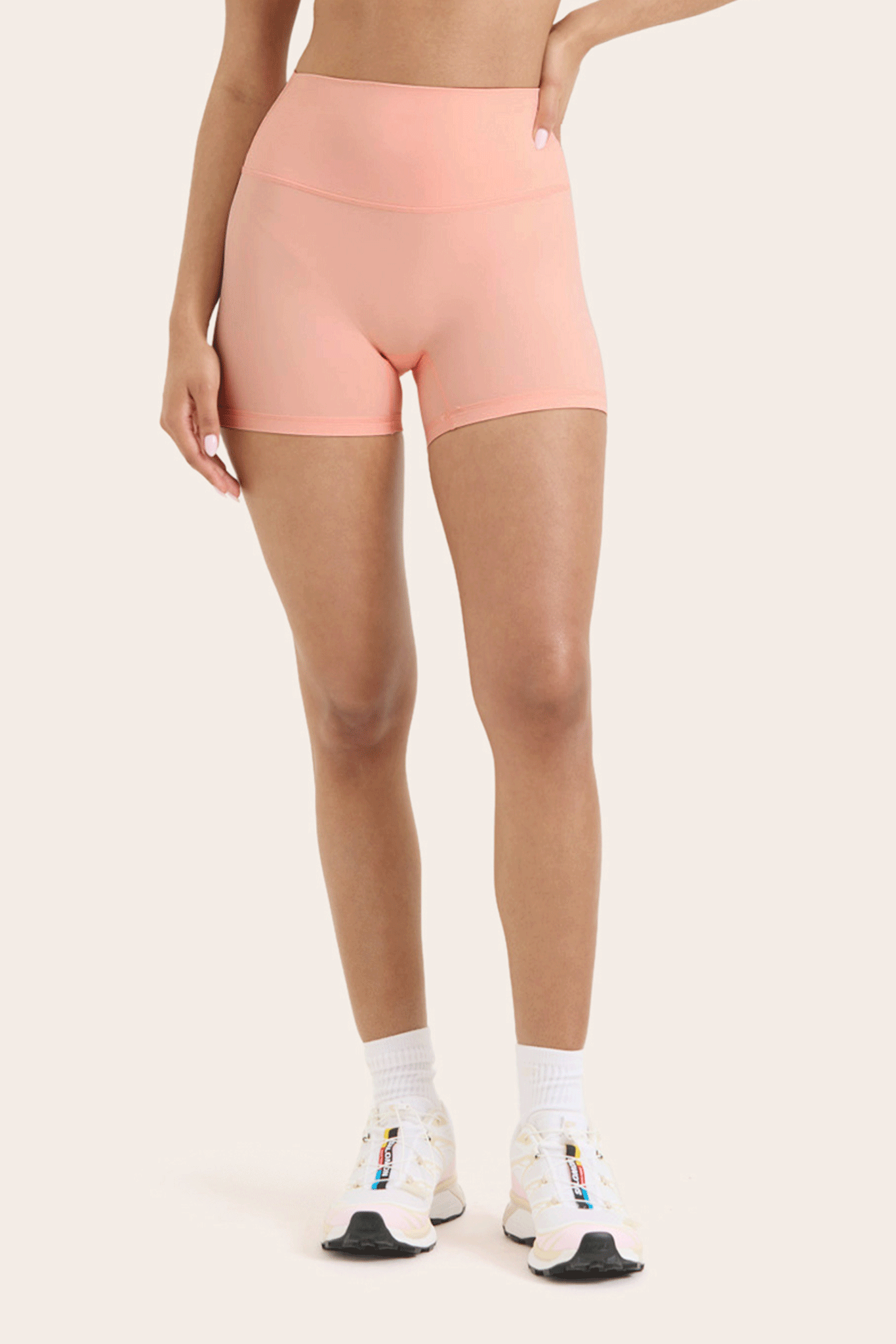 AIRLUXE™ BREATHE SHORTS - PEACH