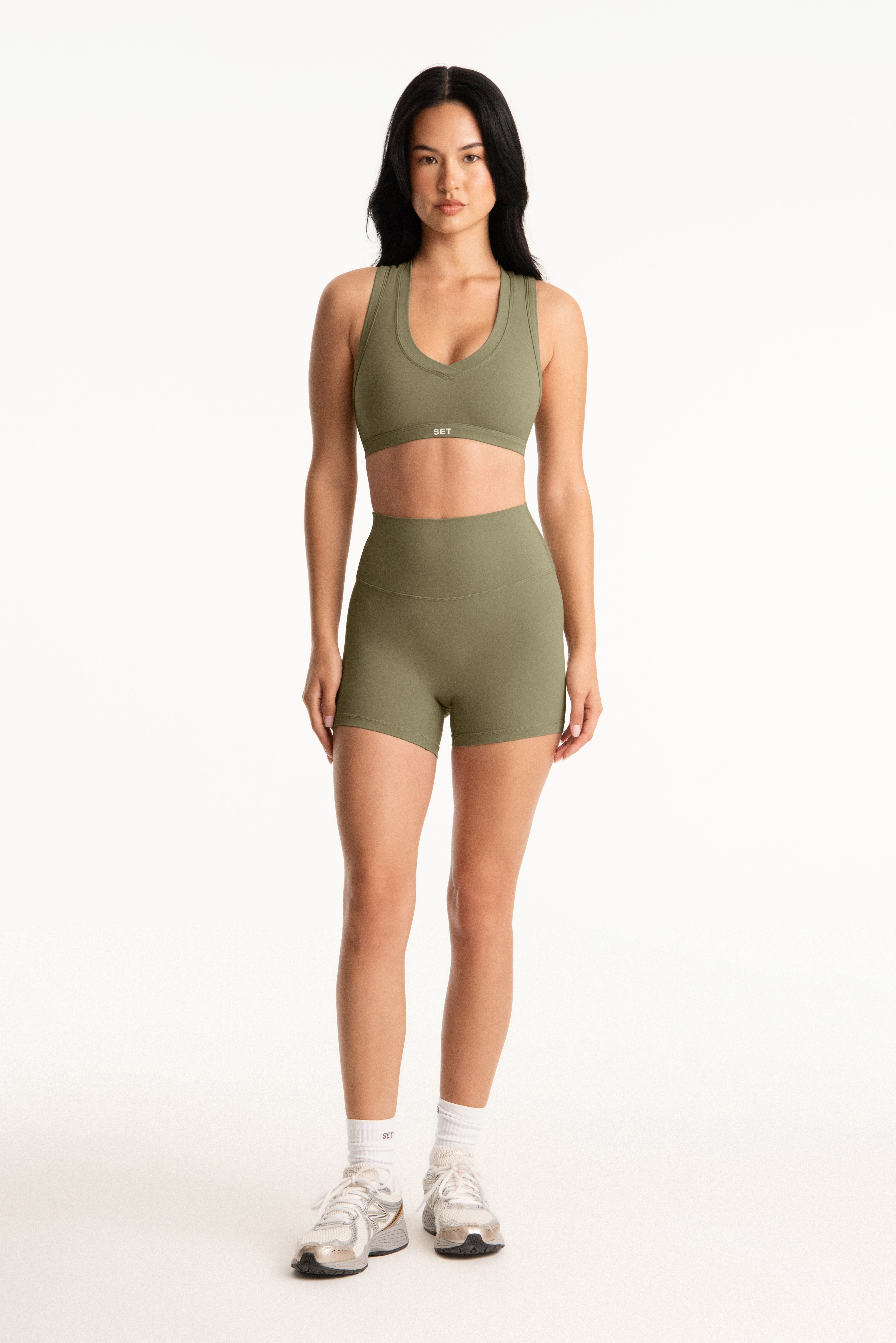 AIRLUXE™ BREATHE PARKE SHORTS - BEACHGRASS