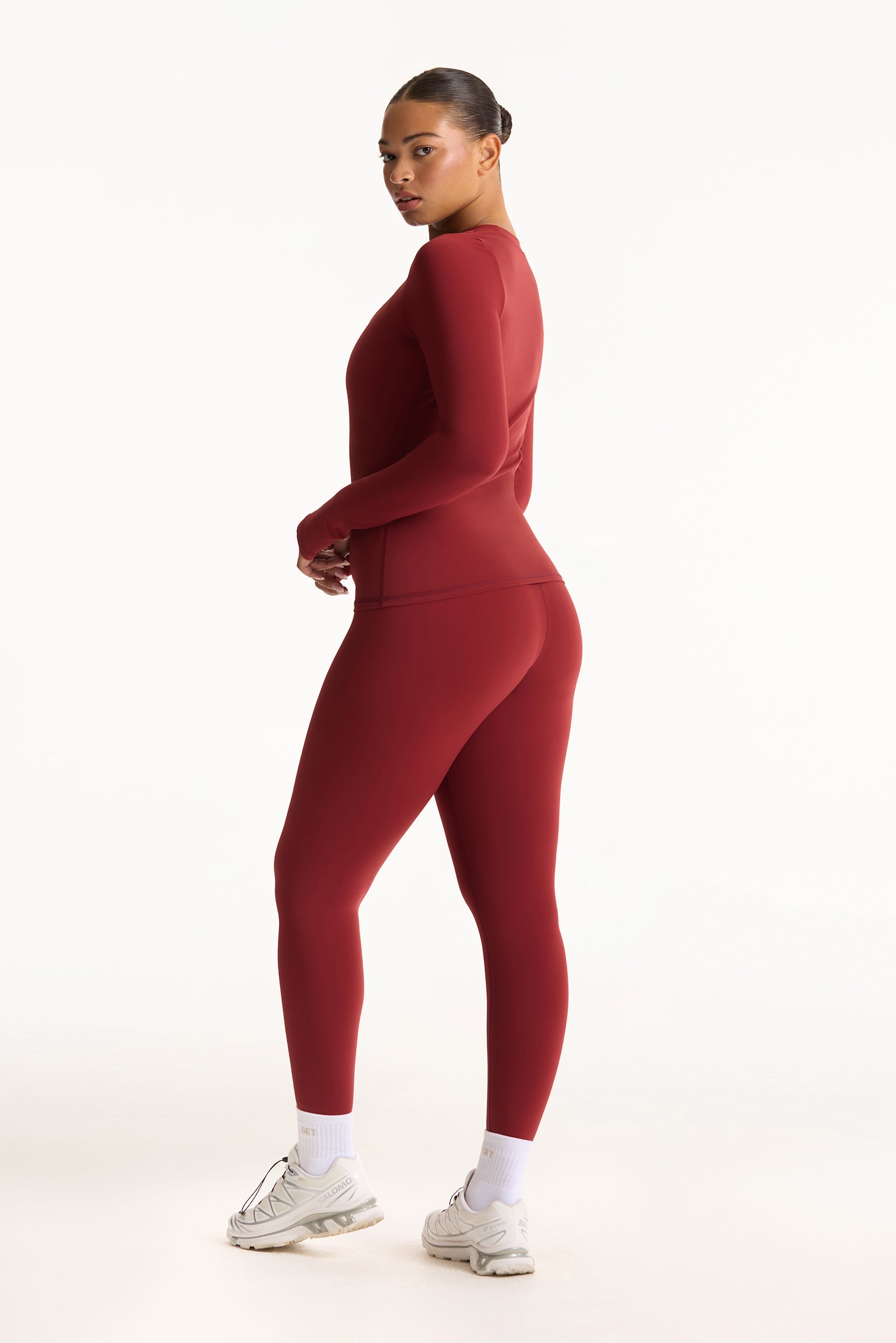 AIRLUXE™ BREATHE LONG SLEEVE - SNAPPER