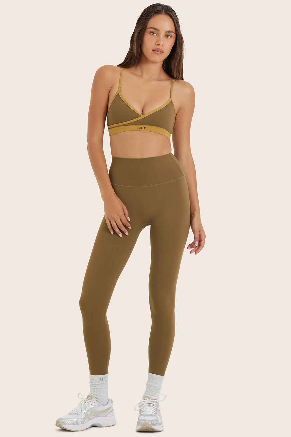 AIRLUXE™ BREATHE HIGH-RISE LEGGINGS - OTTER