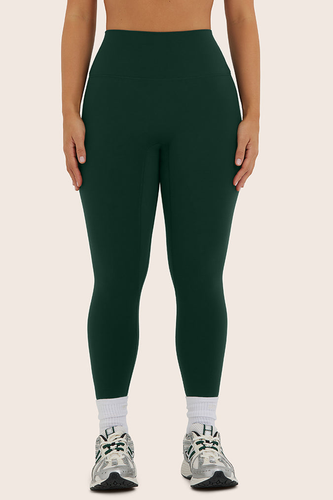 SPORTBODY® SPORTY HIGH-RISE LEGGINGS - BEETLE
