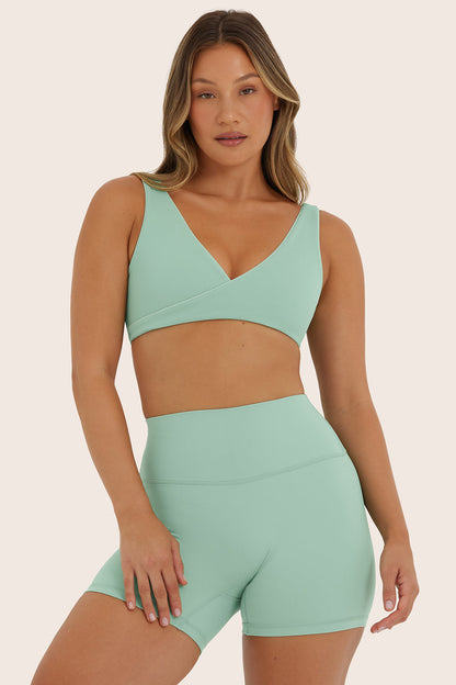 AIRLUXE™ BREATHE CONTRAST WRAP BRA - JULEP