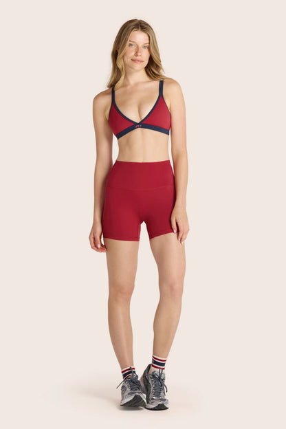 AIRLUXE™ BREATHE TRIANGLE BRA - LADYBUG