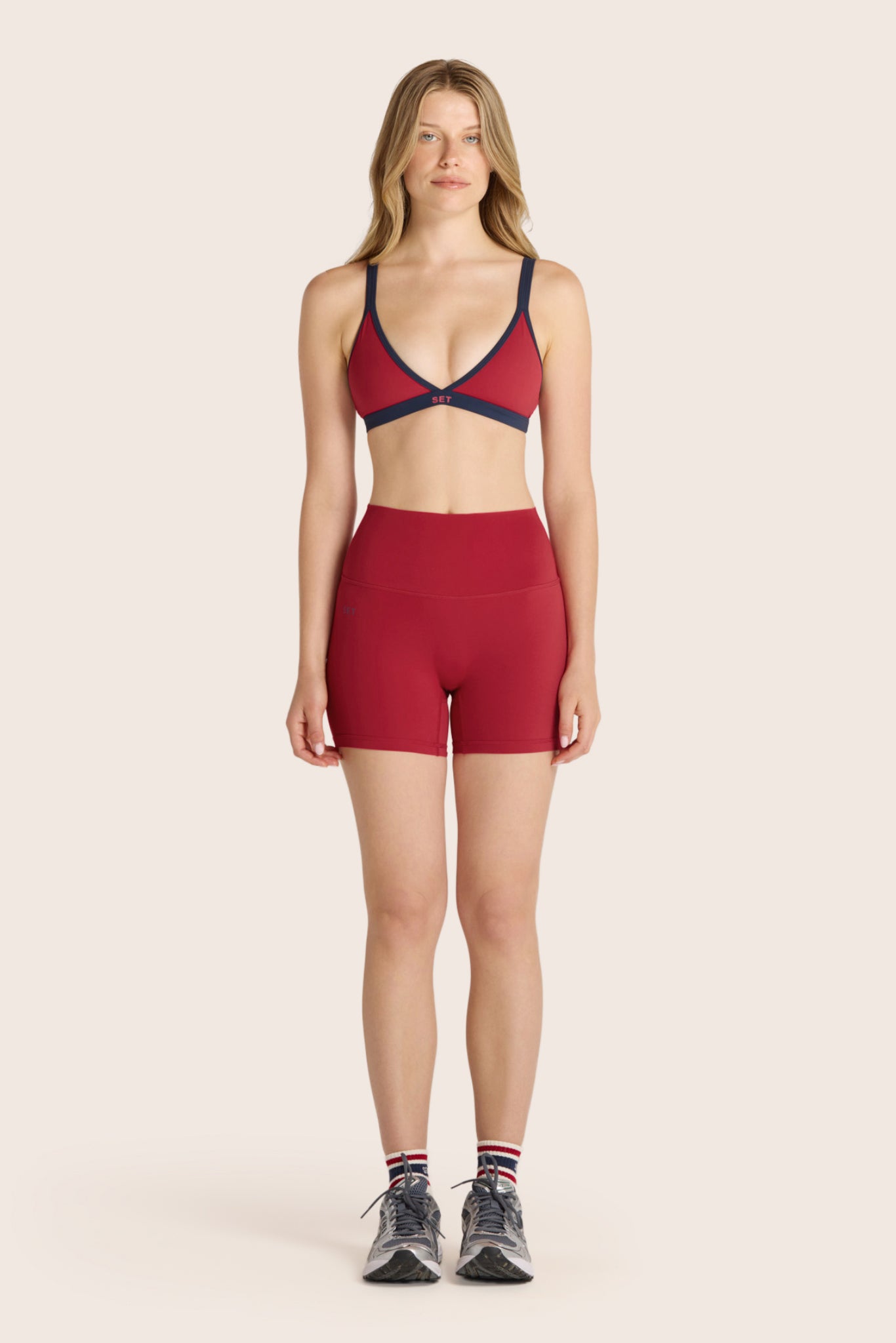 AIRLUXE™ BREATHE TRIANGLE BRA - LADYBUG