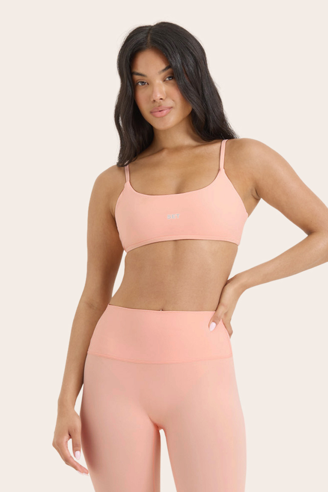 AIRLUXE™ BREATHE BASE BRA - PEACH