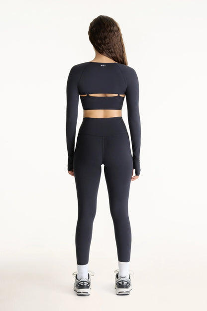 LUXFORM® LUX HIGH-RISE LEGGINGS - ONYX