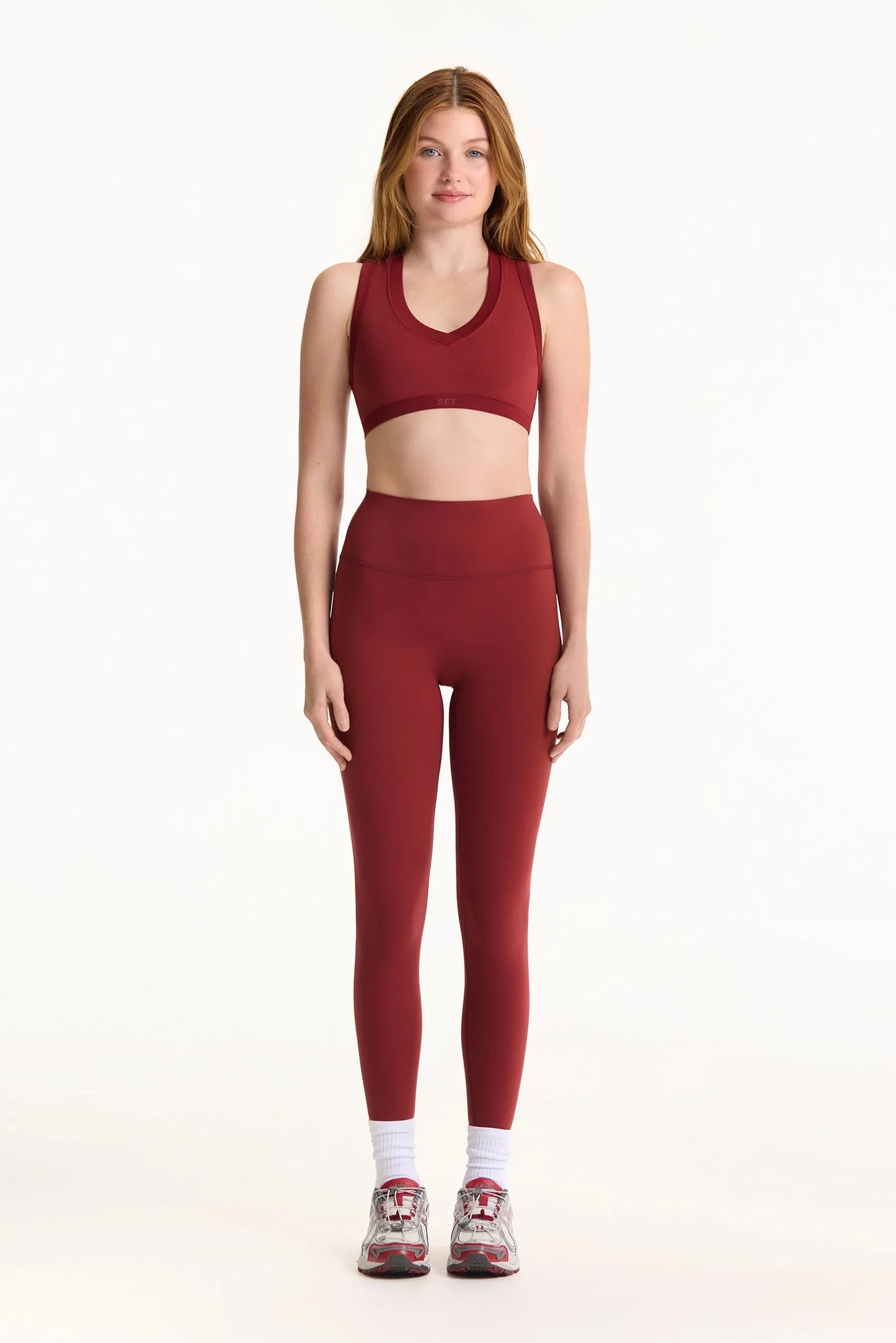 AIRLUXE™ BREATHE HIGH-RISE LEGGINGS - SNAPPER