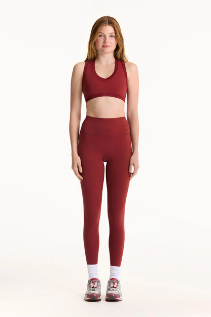 AIRLUXE™ BREATHE HIGH-RISE LEGGINGS - SNAPPER