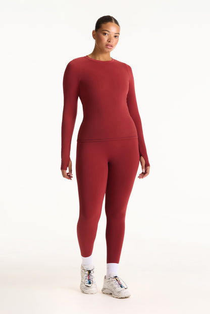 AIRLUXE™ BREATHE LONG SLEEVE - SNAPPER