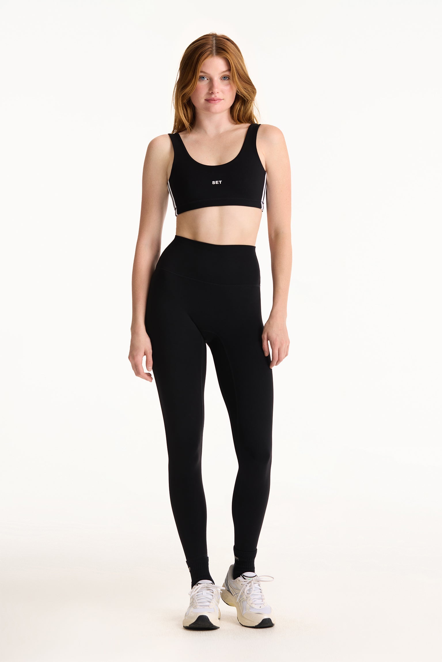 SPORTBODY® SPORTY HIGH-RISE LEGGINGS - ORCA