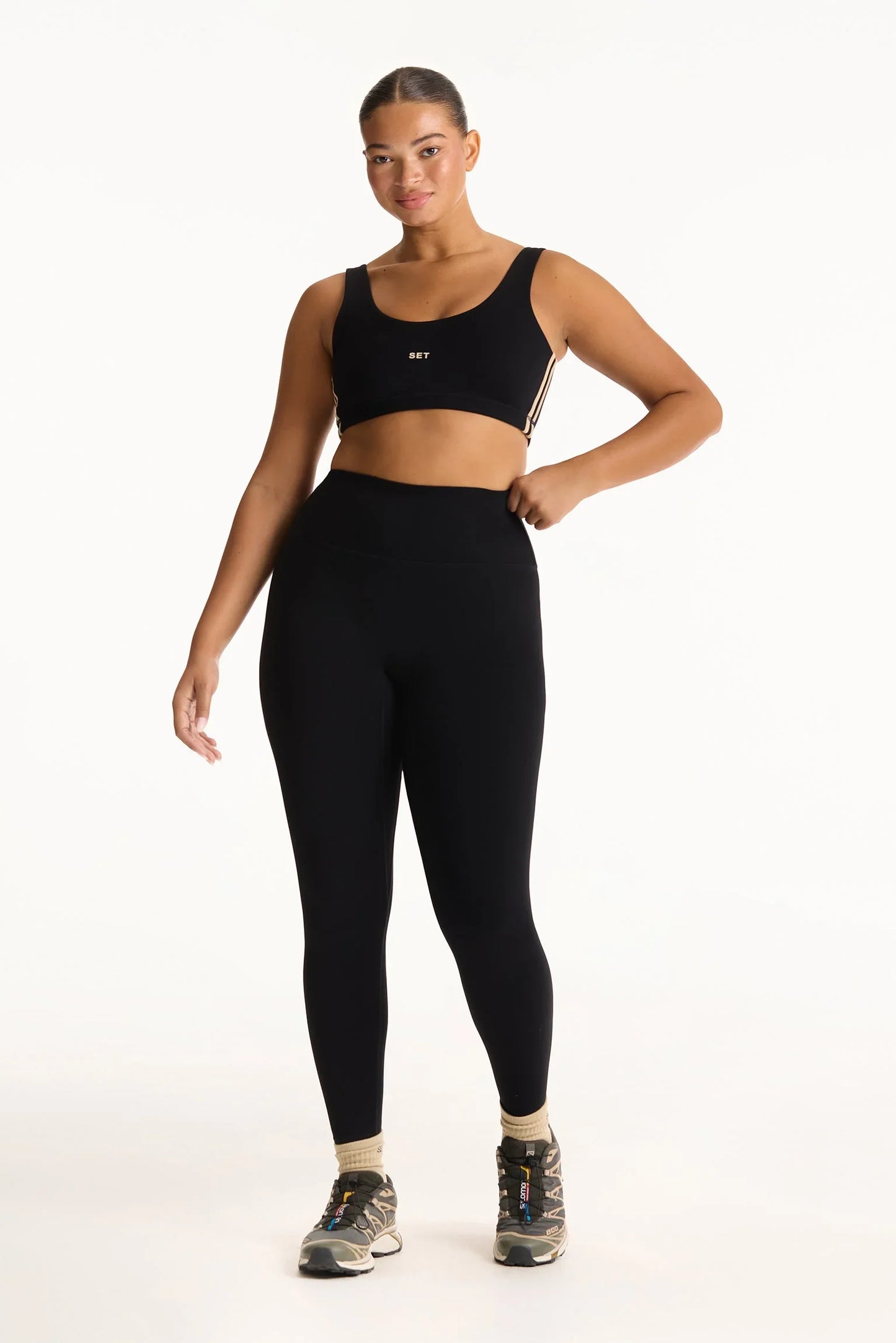 SPORTBODY® SPORTY HIGH-RISE LEGGINGS - MARLIN