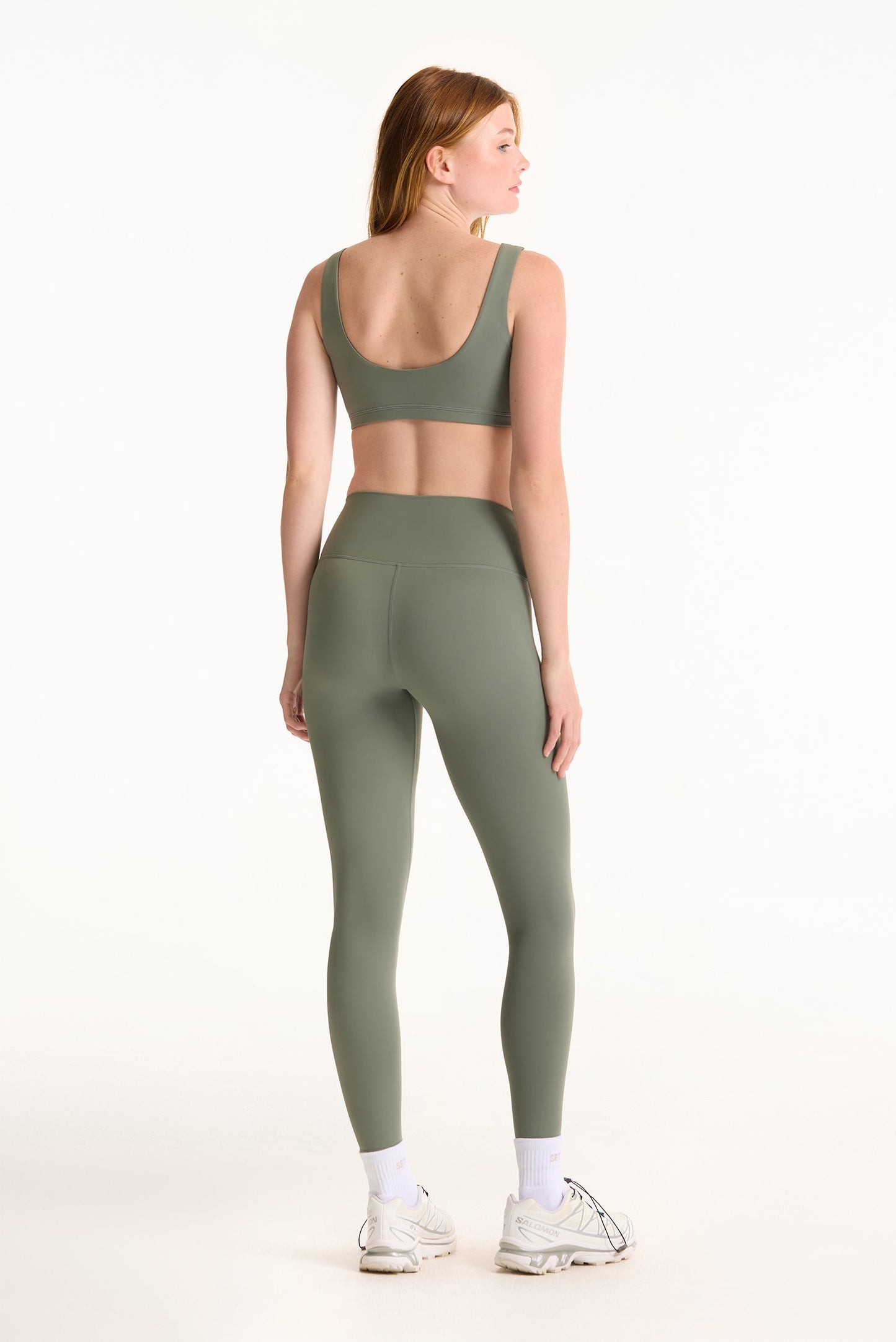 SPORTBODY® SPORTY DUO LIFT BRA - KELP