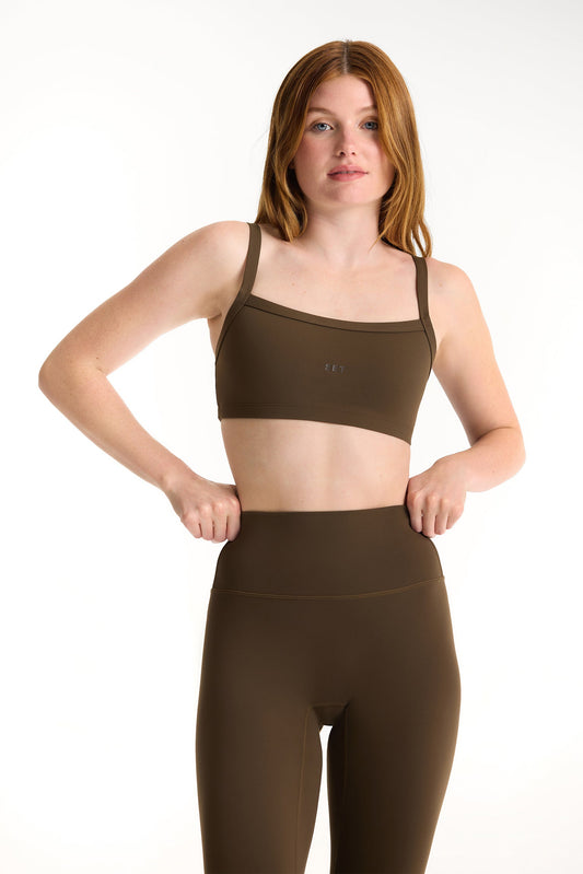LUXFORM® LUX SCOOP BRA - CEDAR