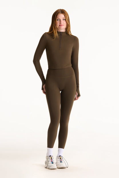 LUXFORM® LUX QUARTER ZIP - CEDAR
