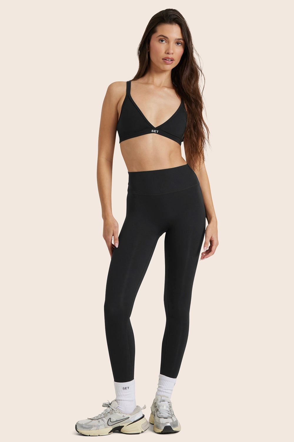 AIRLUXE™ BREATHE MID-RISE LEGGINGS - ONYX