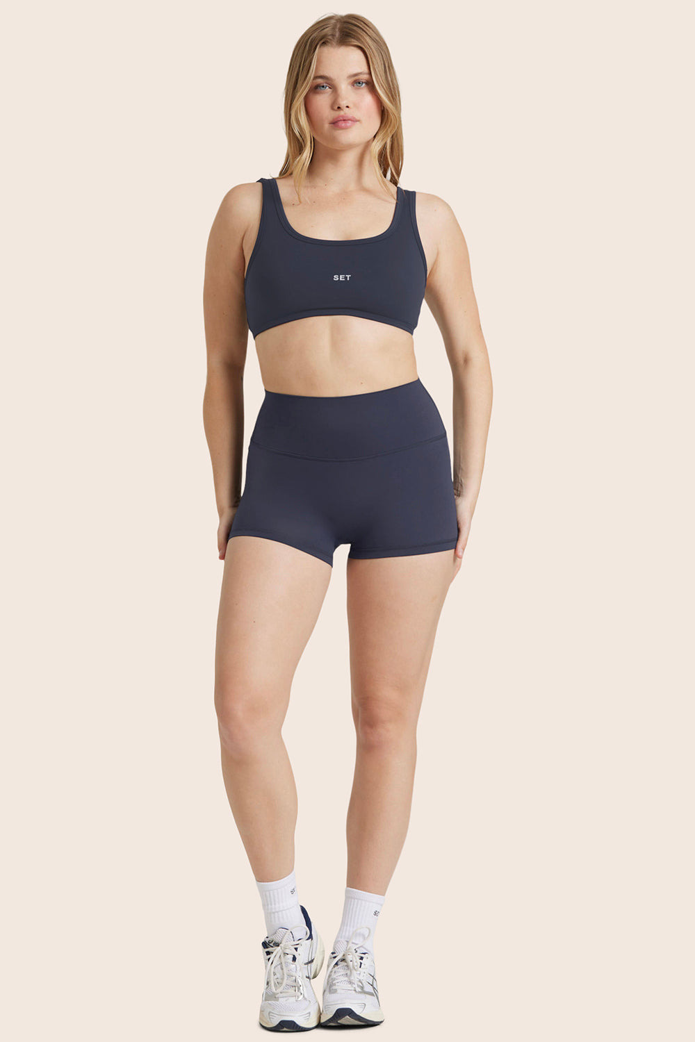 AIRLUXE™ BREATHE MINI SHORTS - SPADES