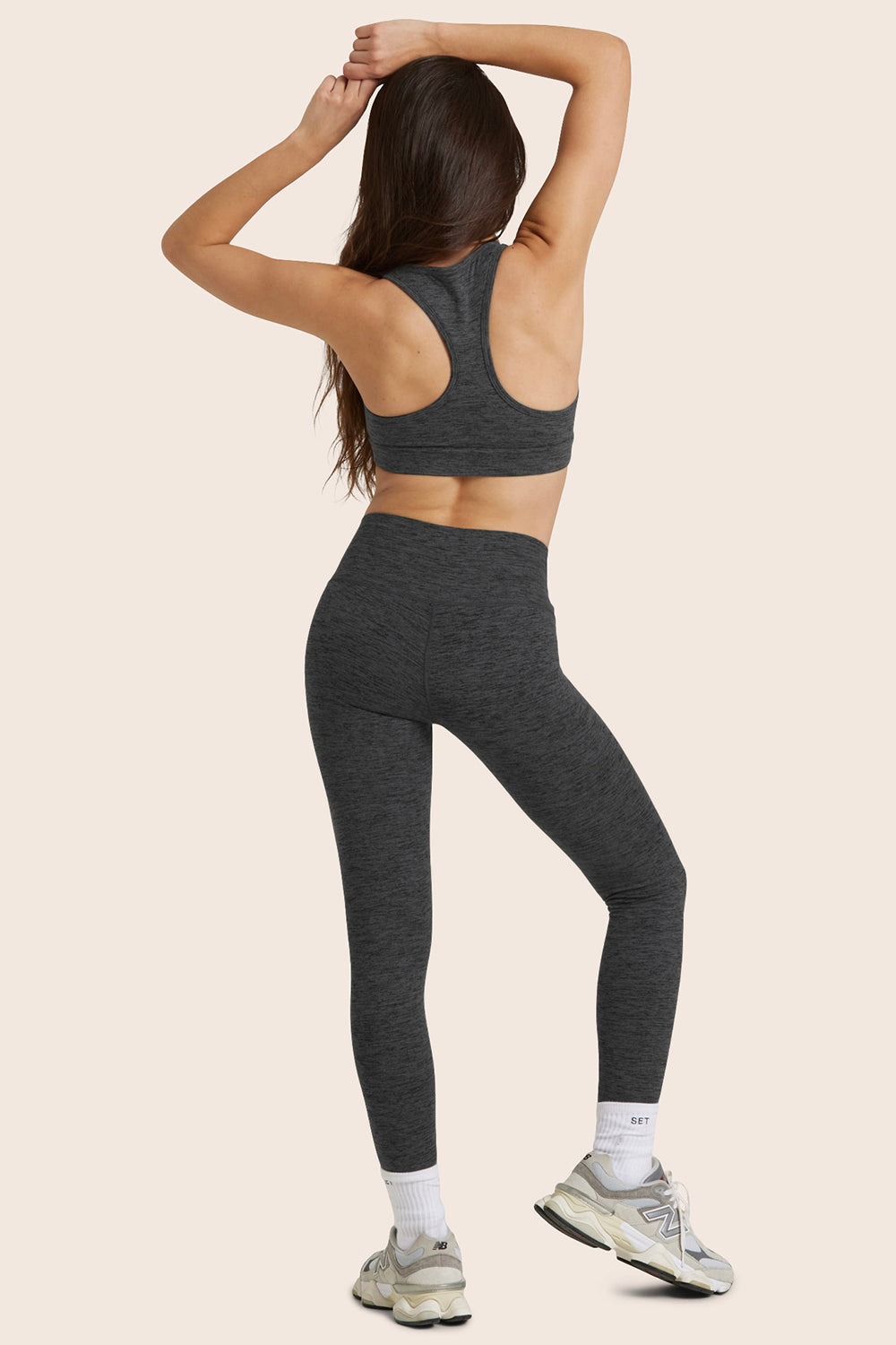 FORMCLOUD® CLOUD HIGH-RISE LEGGINGS - PEPPER HEATHER GREY