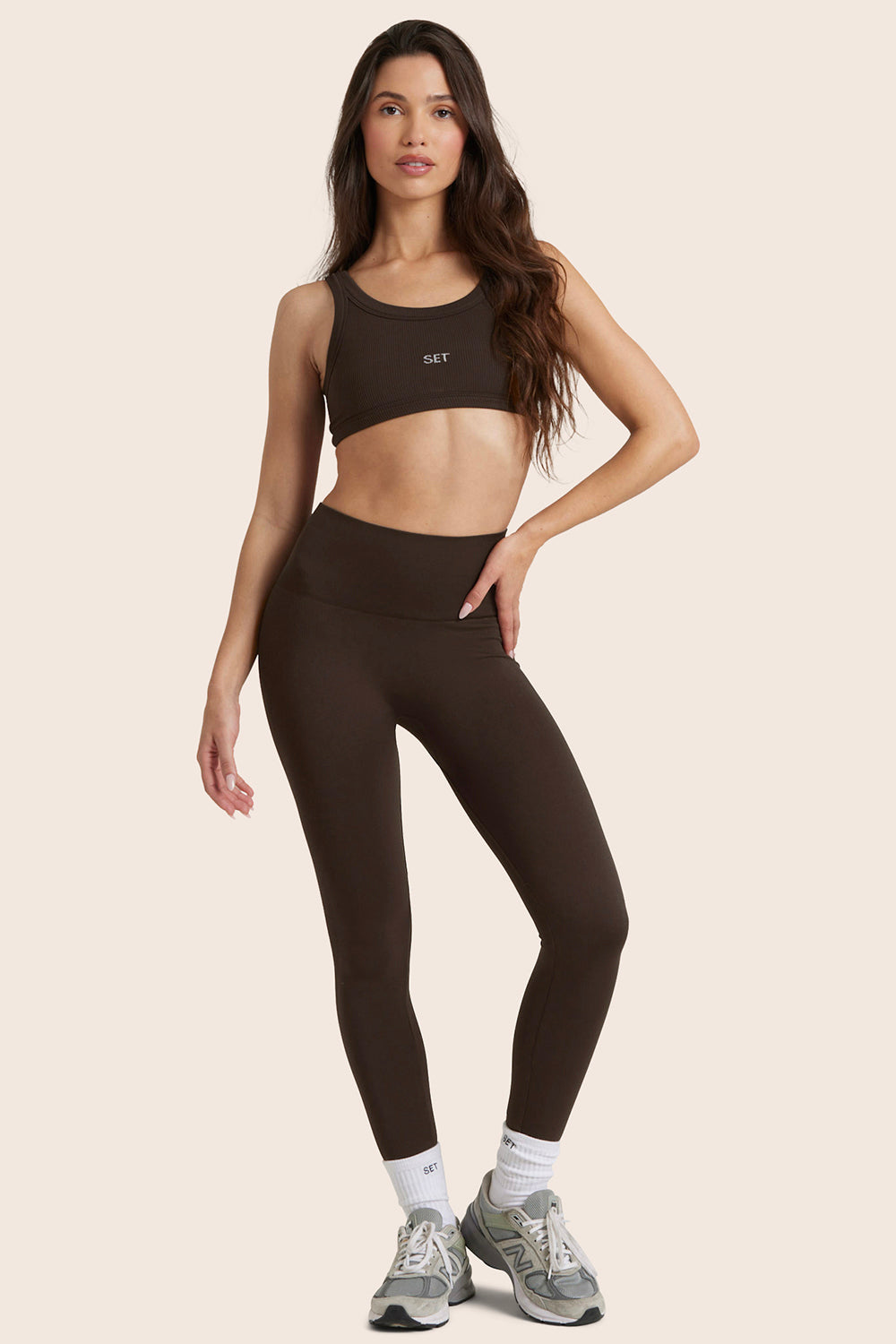 SCULPTFLEX® POWER HIGH-RISE LEGGINGS - ESPRESSO